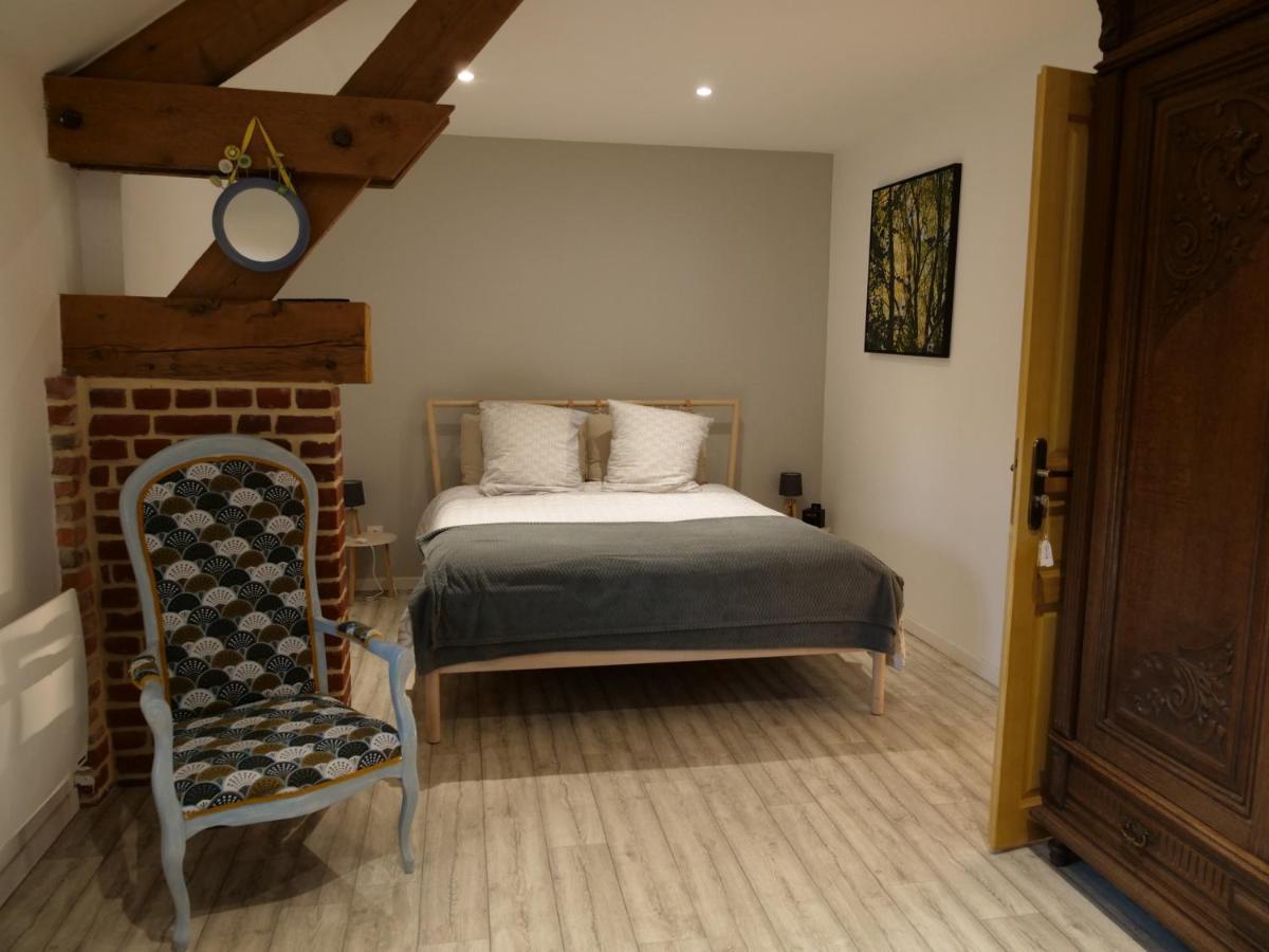 Bed and Breakfast La Grange Du Bosquet Honnecourt-sur-Escaut Zimmer foto